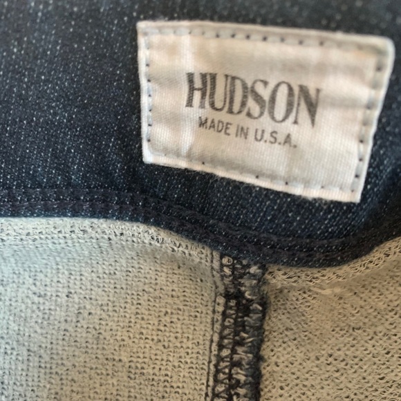 Hudson Dark Rince Trouser/Wide Leg Jeans - Picture 8 of 13